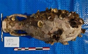 Un'anfora di origini spagnole (AP Photo)