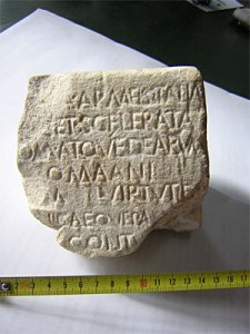 L'iscrizione di età repubblicana (www.cittareale.it)