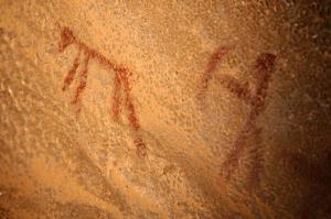 Riproduzione di pittura rupestre (iStockphoto/Jose Ramirez)