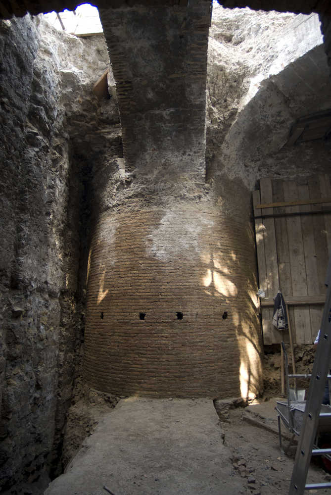 Il pilone che sosteneva la sala (beniculturali.it)