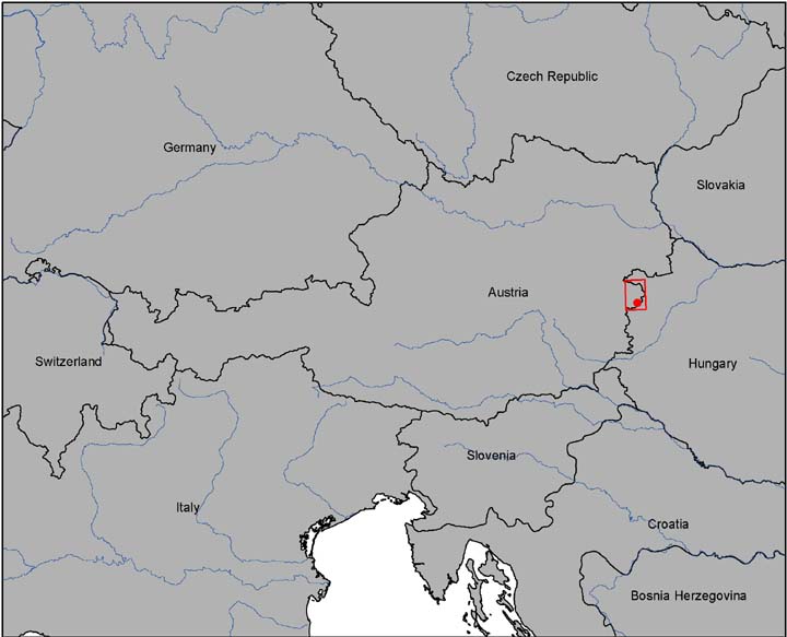 Localizzazione dei siti (oeai.at) Localizzazione dei siti (oeai.at)