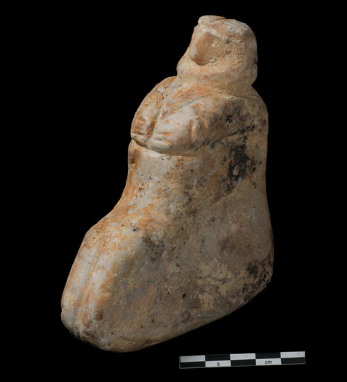 L'ultima statuetta trovata a Çatalhöyük (Jason Quinlan/Çatalhöyük Research Project)