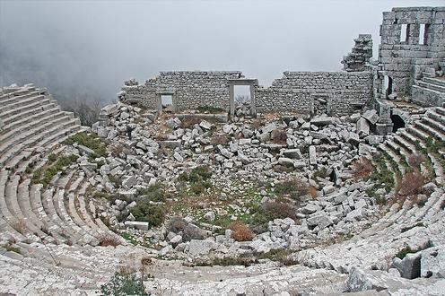 Il teatro di Termessos (Margot Wolfs/flickr)
