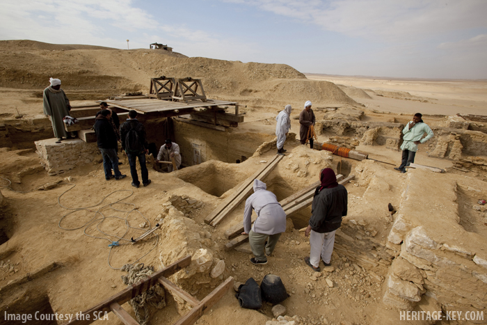 Panoramica degli scavi (SCA)