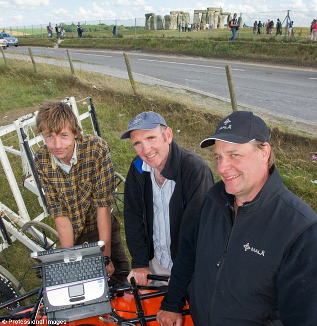 Da sinistra: Eamonn Baldwin, Chris Gaffney, Wolfgang Neubauer (Professional Images)