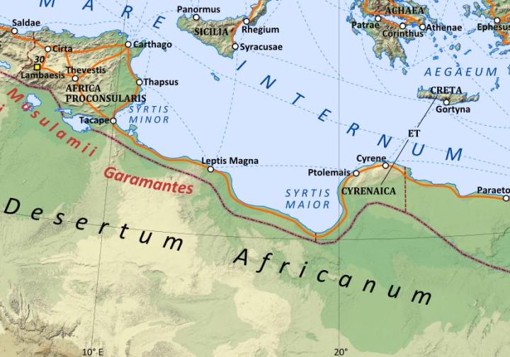 I Garamanti durante il regno di Adriano (wikipedia)