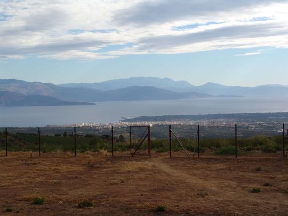 Veduta di Eghion dalla sommità della Trapeza (Università degli Studi di Udine)