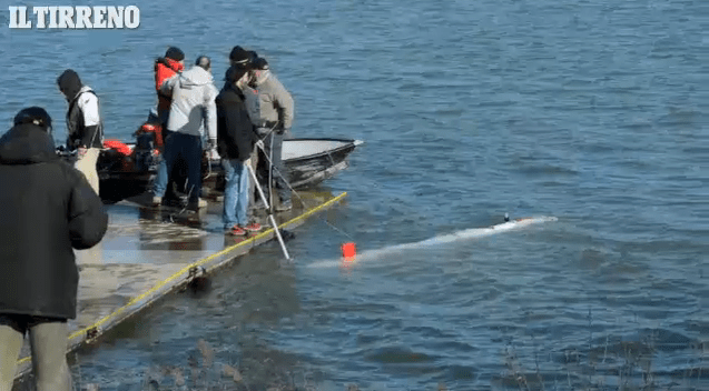 Il robot Tifone (Il Tirreno)