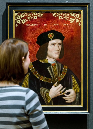 La morte di Riccardo III, durante la battaglia di Bosworth, nel 1485, segnò la fine della Guerra delle Due Rose e l'inizio della dinastia Tudor (Leon Neal, AFP Photo)