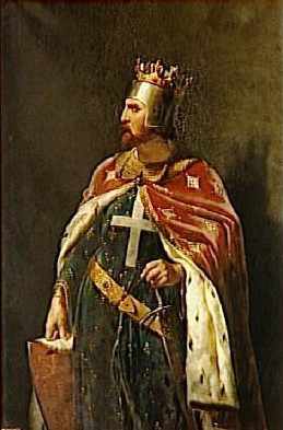 Riccardo I d'Inghilterra, in un ritratto 1841 realizzato da Merry-Joseph Blondel (wikipedia)