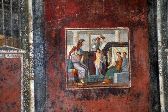 Casa di Marco Lucrezio Frontone (ANSA)