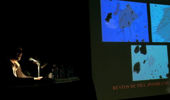 La conferenza stampa di Gomez (INAH)