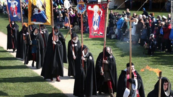 Cerimonia al Bosworth Battlefield Heritage Centre (Getty Images)