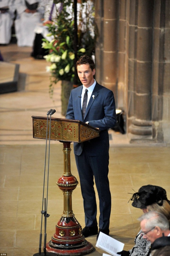 L'attore Benedict Cumberbatch (PA)