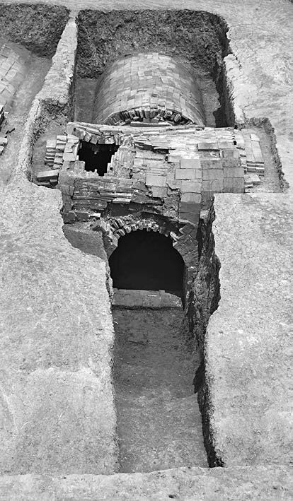 La tomba di Lady Mei (Courtesy of Chinese Cultural Relics)