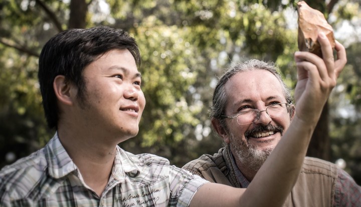 I ricercatori Van den Bergh e Bo Li (University of Wollongong)