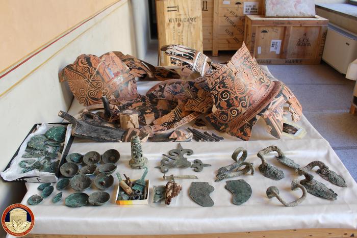 (ANSA/UFFICIO STAMPA CARABINIERI)