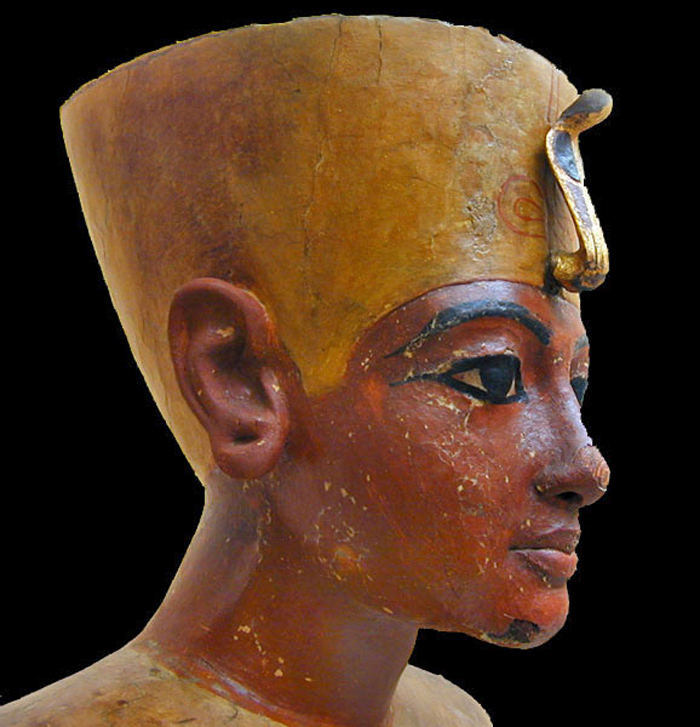 Il busto di Tutankhamon (Jean-Pierre Dalbéra, CC Attribution 2.0 Generic.)