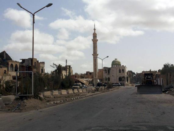 La città di Palmira dopo la riconquista (REUTERS/SANA/Handout via Reuters)