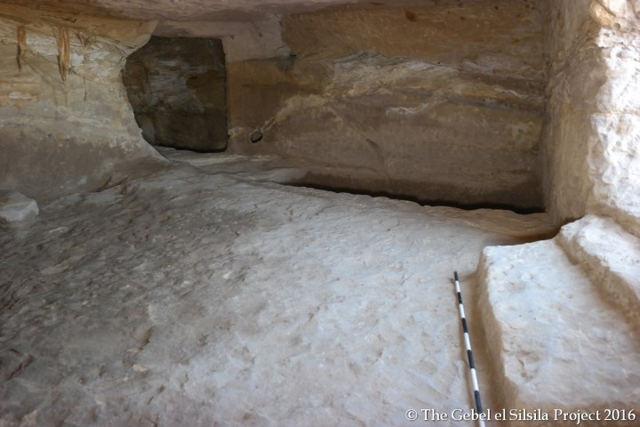 Interno della tomba 14 (The Gebel el Silsila Survey Project)