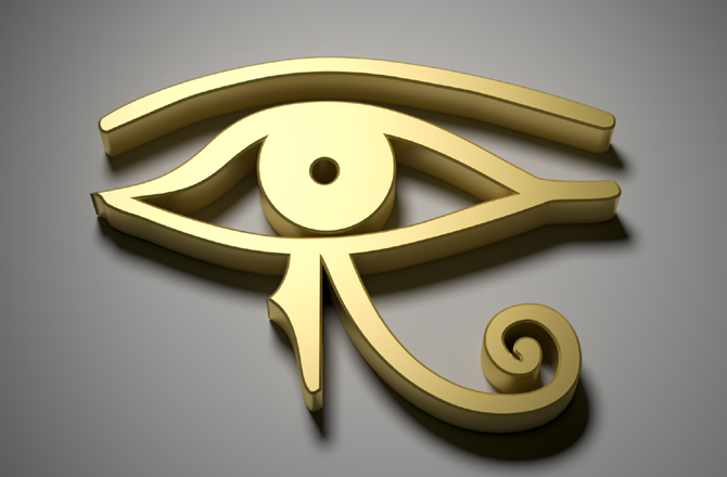 L'Occhio di Horus è il simbolo della prosperità, del potere regale e della buona salute (Thinkstock)