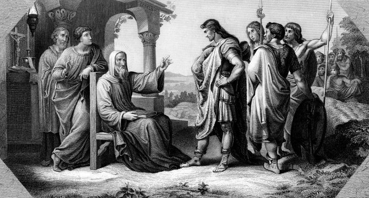 Odoacre incontra santo Severino (Ullstein bild/ullstein bild via Getty Images)