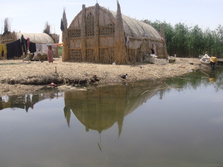 The Ahwar of Southern Iraq: Refuge of Biodiversity and the Relict Landscape of the Mesopotamian Cities; A view of the houses of reeds (Jasim Al-Asady)