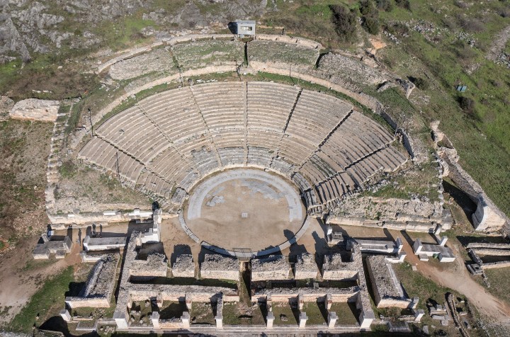 Archaeological Site of Philippi: The Theater (Hellenic Ministry of Culture and Sports)